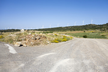 Around the village of Pina de Montalgrao in Castellon