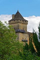 Fototapeta na wymiar Château fort tour