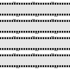 film, movie, photo, filmstrip set of film frame, vector illustration