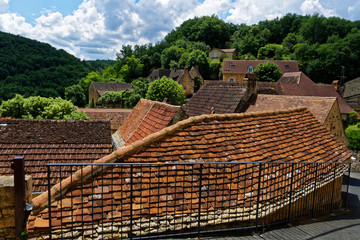 Paysage toitures Dordogne