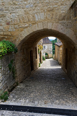Fototapeta na wymiar Ruelle village médiéval