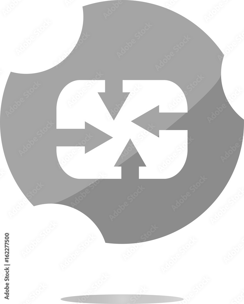 Poster upload from cloud icon. upload button. load symbol