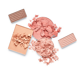 Eye shadow and blush