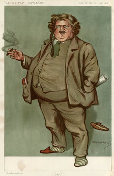G K Chesterton. Date: 1874-1936