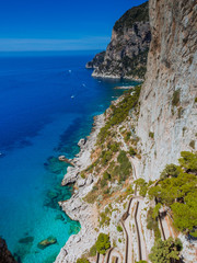 Via Krupp Capri Italy