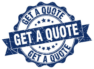 get a quote stamp. sign. seal