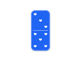 Domino heart.