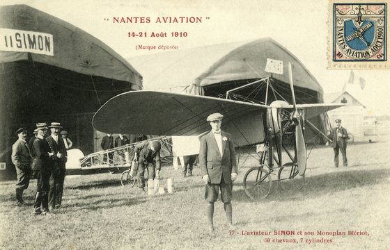 Bleriot Monoplane. Date: 3866