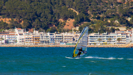 deporte acuático, kiteboarding