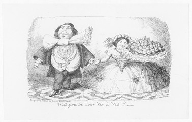 Married Couple Vis-A-Vis. Date: 1853