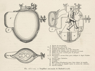 Bushnell's Sub - Section. Date: 1776