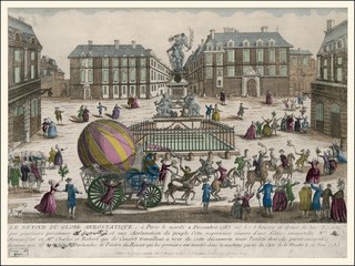 Charles - Robert Balloon. Date: 2 December 1783