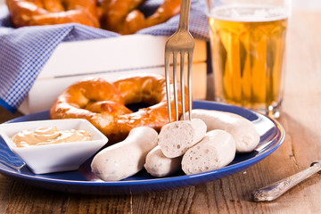 Bavarian pretzels. 