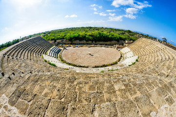 Salamis theatre ruins , Cyprus