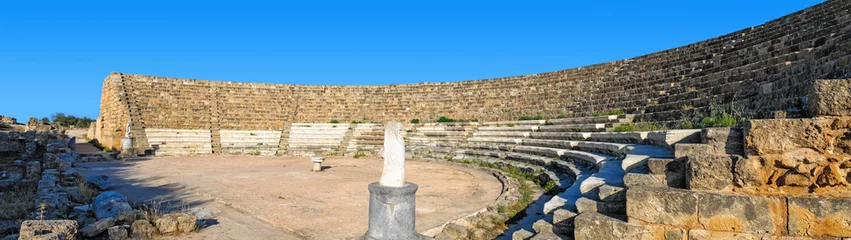 Fototapete Rudnes Ruinen des Salamis-Theaters, Zypern