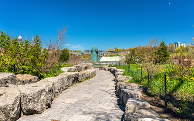 Fototapeta na wymiar View of Niagara Falls State Park in USA