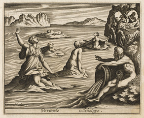 Achelous and Naiads