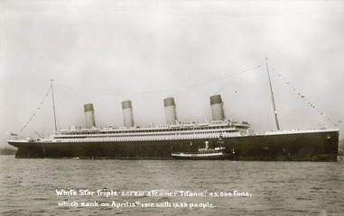 RMS Olympic on maiden voyage. Date: 4170