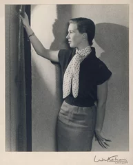 Deurstickers 1950s Girl by Wykeham. Date: 1950s © Archivist
