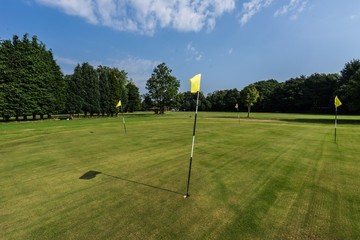 Obraz premium Golf Practice Green