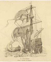 16th century Spanish galleon     . Date: circa 1550