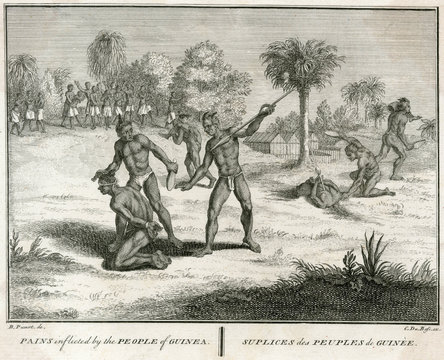 Sacrifice  Guinea. Date: 1733