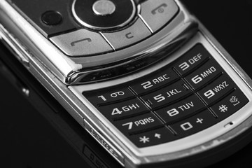 old cell phone keyboard