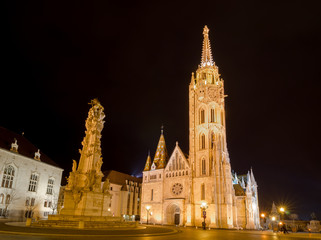 St. Matthias Church in Budapest. One of the main temple in Hungary.