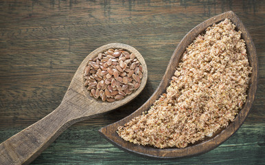 Flax seed and powder - Linum usitatissimum