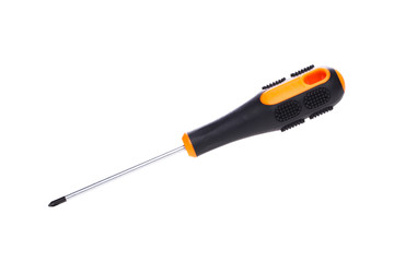 Photo of iron screwdriver close-up
