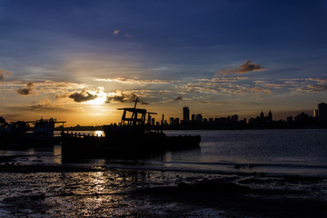 Naklejka premium Por do Sol