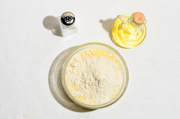 Cooking pancakes, blini