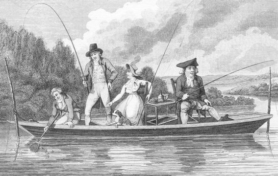 Fishing - Sport - 1795. Date: 1795