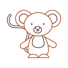 Animal koala cartoon icon vector illustration design graphic