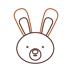 animal rabbit cartoon icon vector illustration design graphic