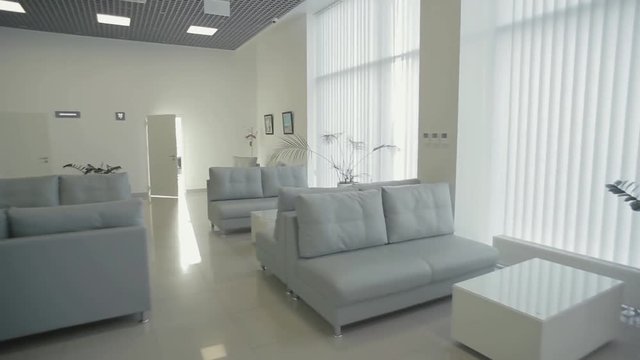 The vip lounge hall at the airport