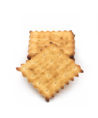 Cookies on a white background