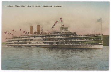 Hendrick Hudson'. Date: circa 1905
