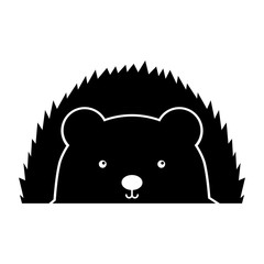 Animal Corpspin cartoon icon vector illustration design draw   