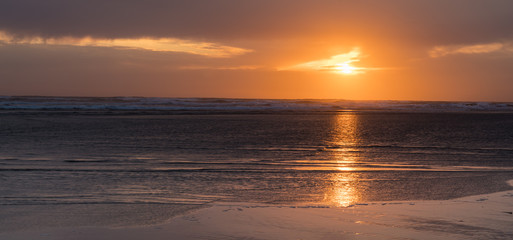 Sunset At Moclips Washington State