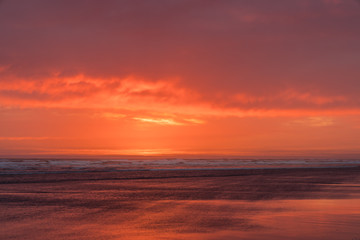 Sunset At Moclips Washington State