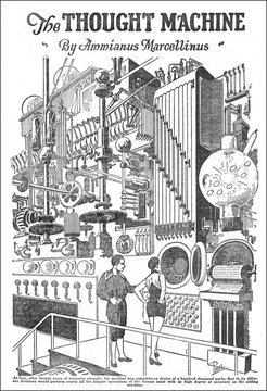 Computer Envisaged 1927. Date: 1927