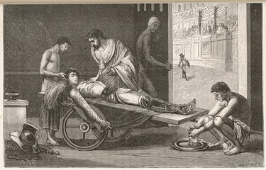 Gladiator Doctor. Date: 2nd century
