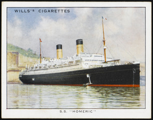 Homeric Liner. Date: 1924