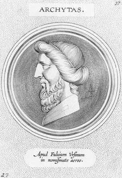 Archytas of Tarentum. Date: FL. 400 - 365 BC
