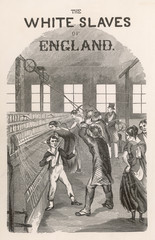 Child labour in England. Date: 1853