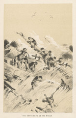 Forfarshire Shipwreck. Date: 7 September 1838