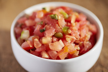 tex mex style tomato salsa