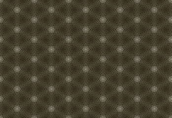 Glow hexagram background pattern