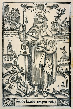 St James of Compostella. Date: -44